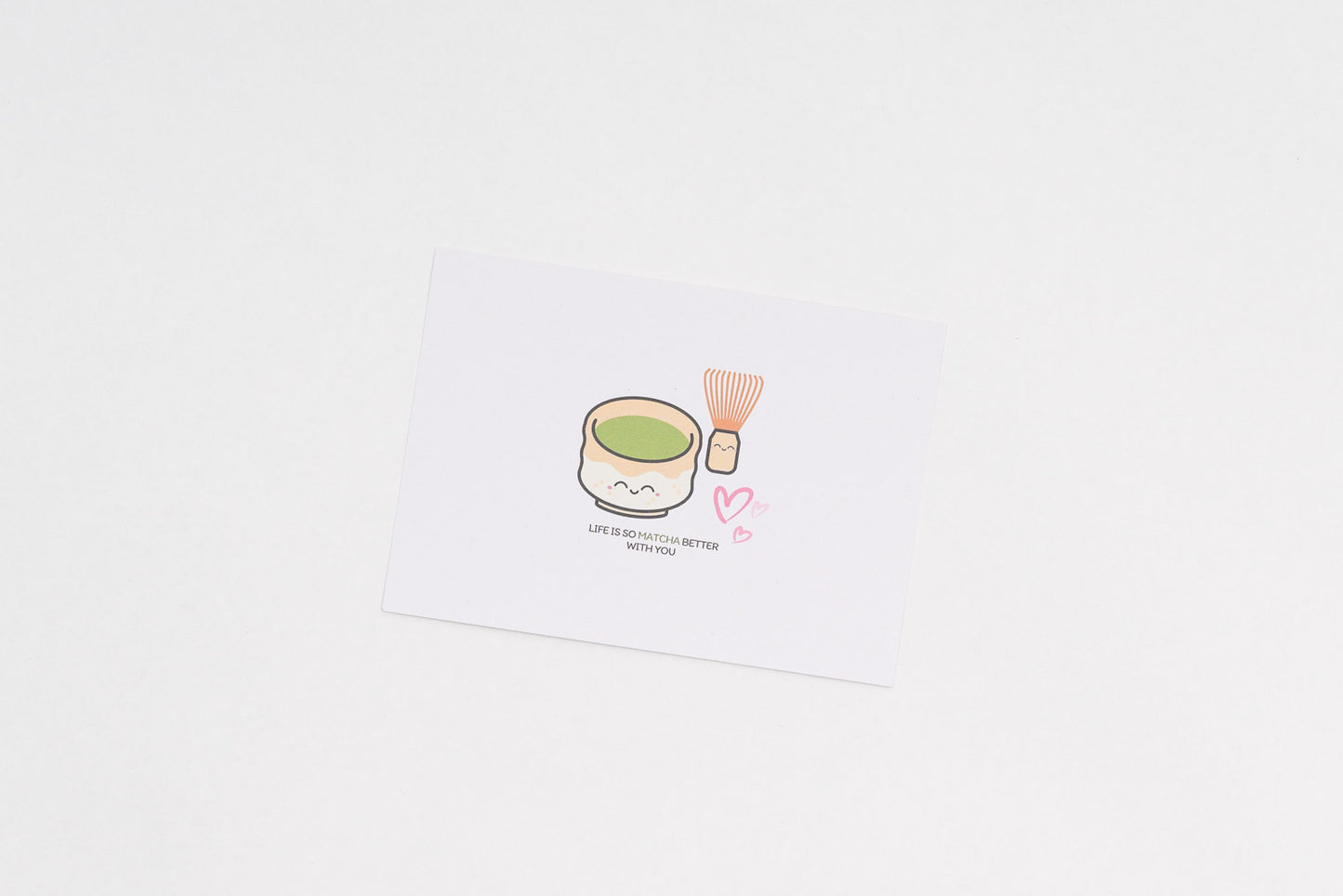 Matcha Postcard